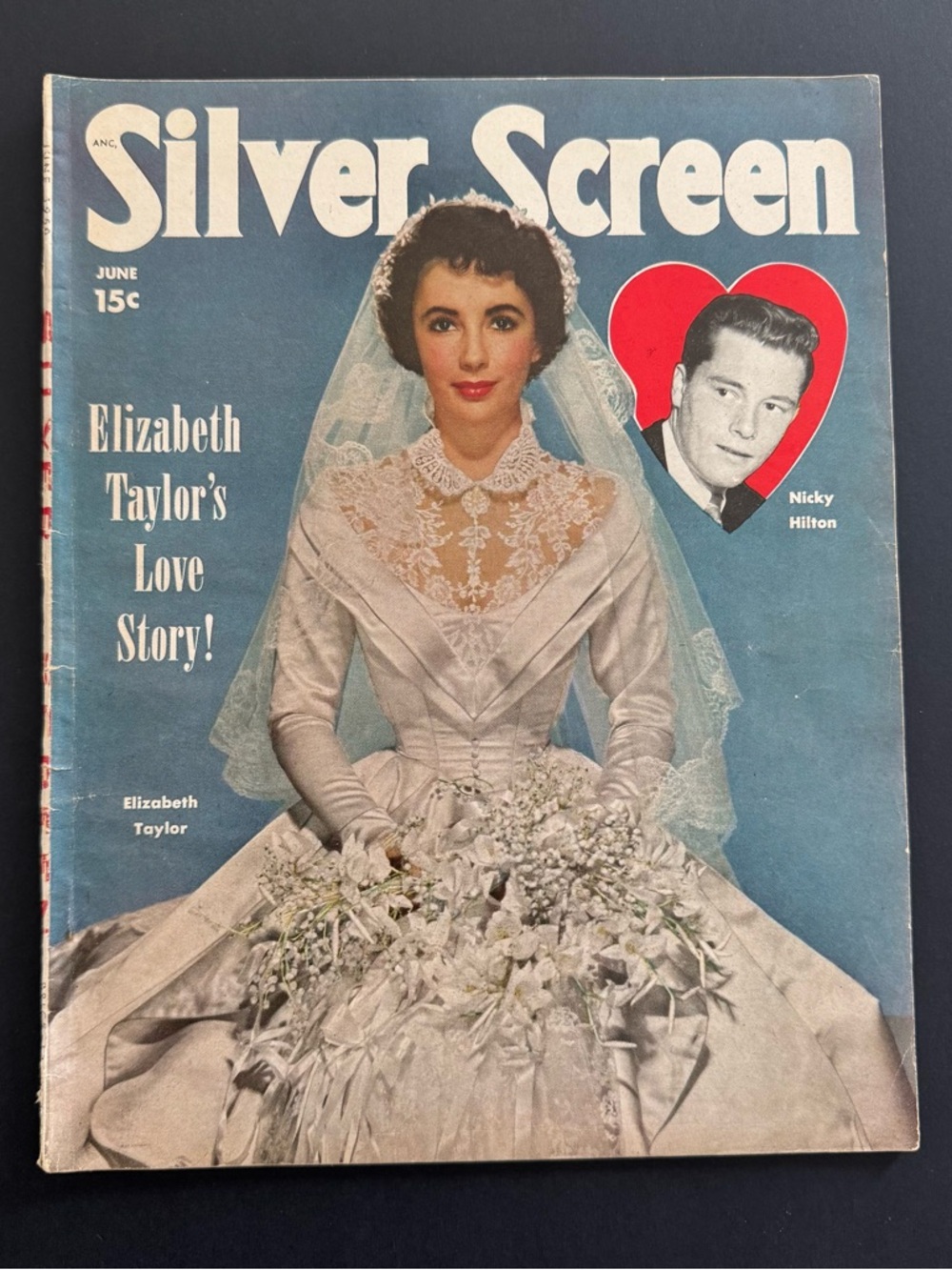 Vintage Magazine: Silver Screen featuring Elizabeth Taylor June 1950